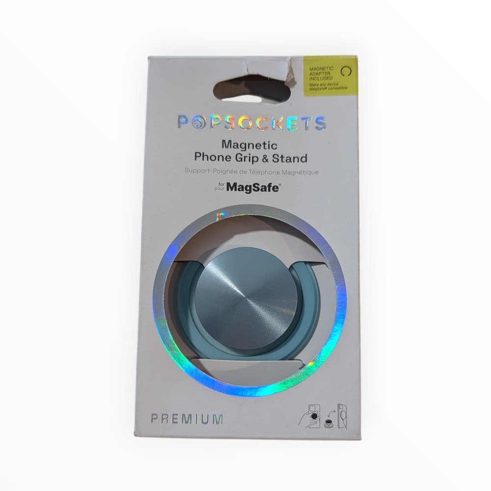 19-S PopSockets - MagSafe PopGrip Universal Magnetic Grip & Stand - Blue Sigh ⬇️